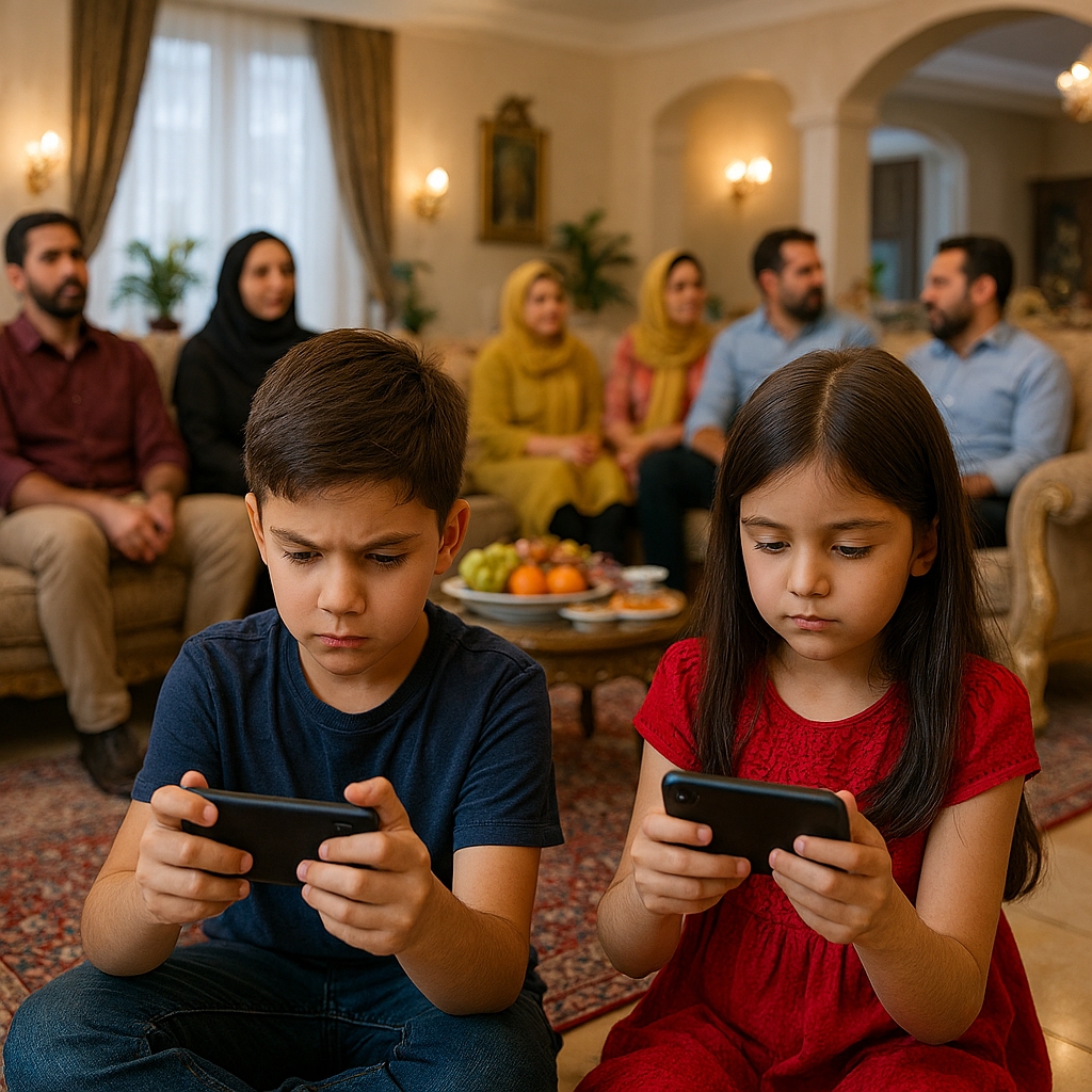 اعتیاد به موبایل