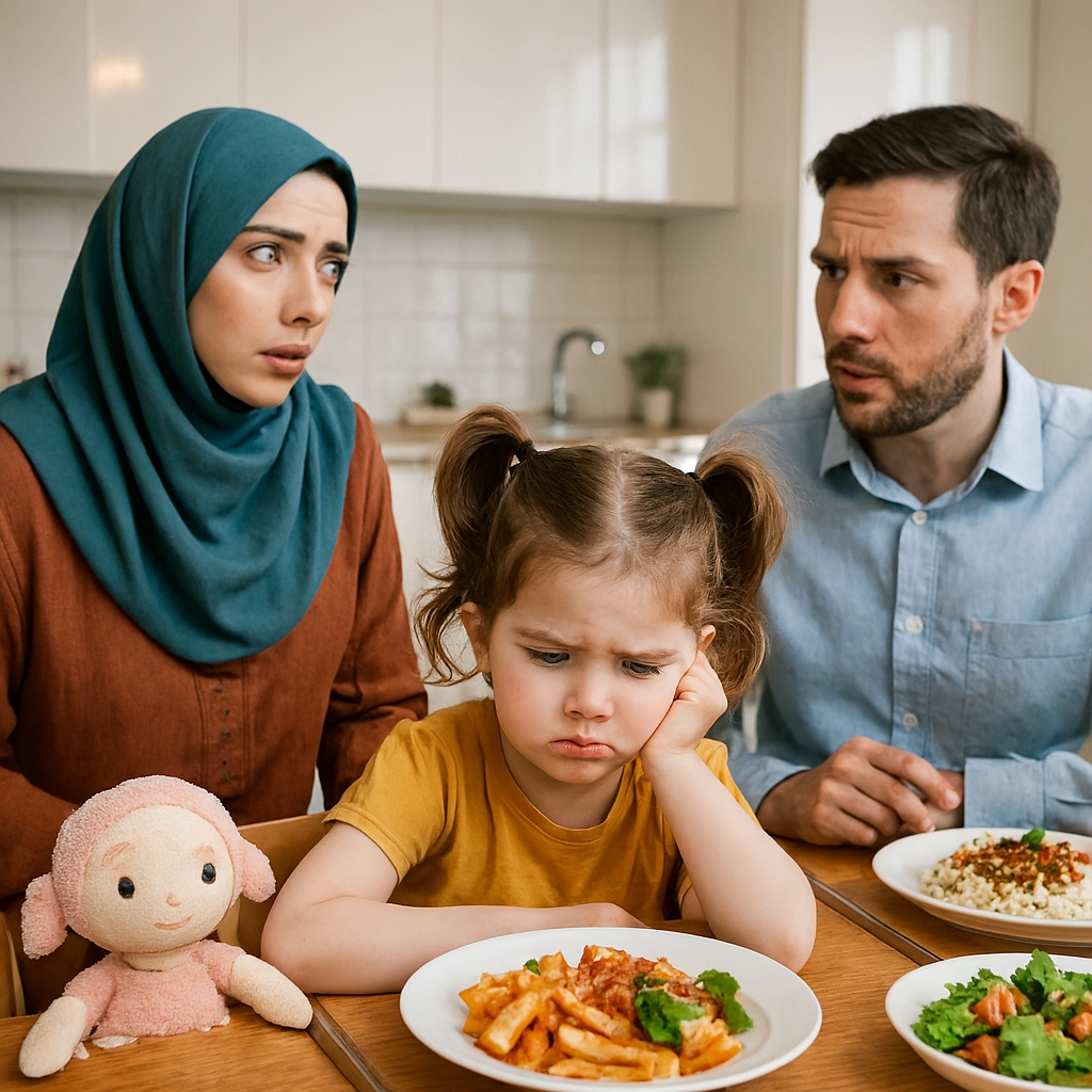 کودک بد غذا و بهانه جو